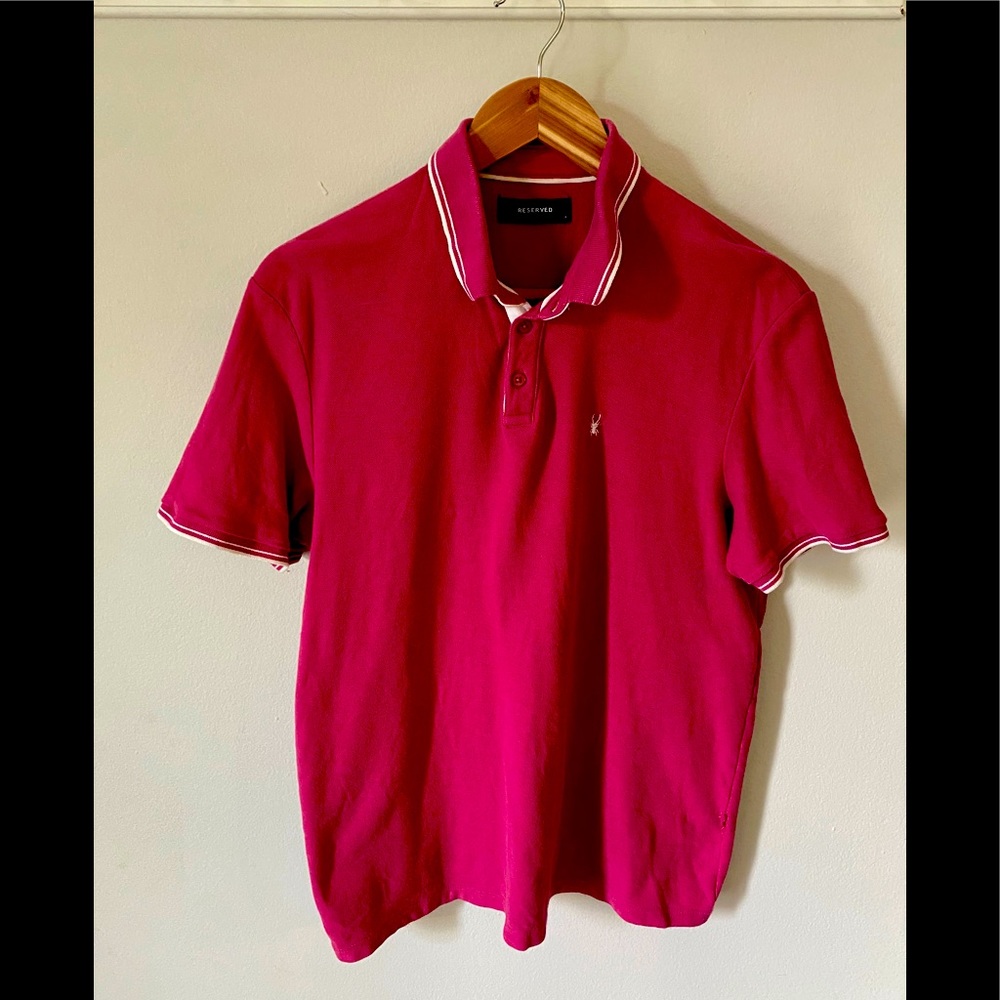 Reserved Men’s Dark Pink Polo